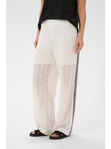 Kaffe Casual Hose KAdonna Straight fit in Chalk