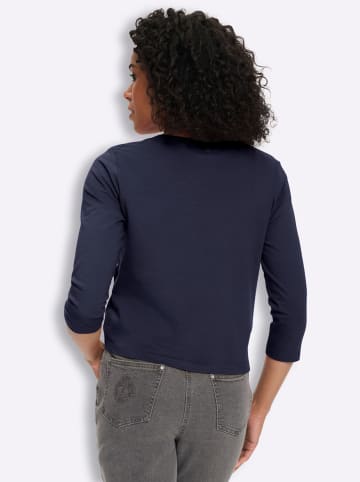 Sieh an! Shirtjacke in marine