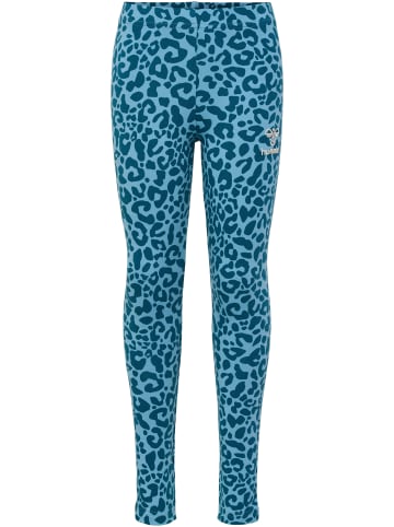 Hummel Hummel Leggings Hmlflowy Mädchen in BLUE CORAL
