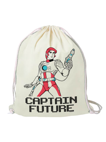 Logoshirt Turnbeutel Captain Future in altweiss