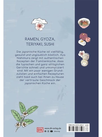 Dorling Kindersley  Authentisch japanisch | 100 Rezepte aus der japanischen Familienküche