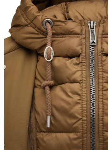 DreiMaster Klassik Winterjacke in Dunkelbeige