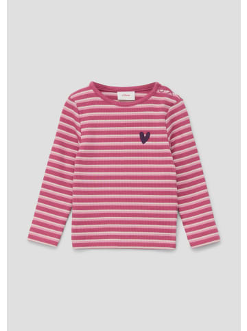 s.Oliver T-Shirt langarm in Pink