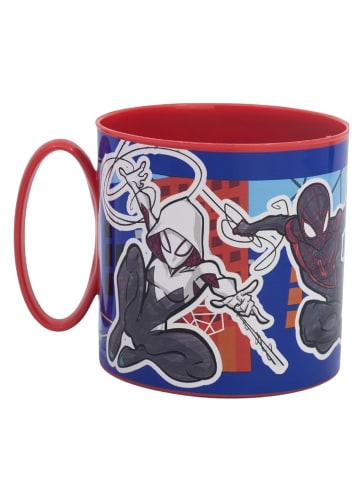 MARVEL Spider-Man Becher Mikrowellengeeigneter Kunststoffbecher 390ml