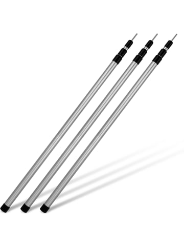 Normani Outdoor Sports Teleskop-Zeltstange „Tento“ 76 - 180 cm in 3 Stück