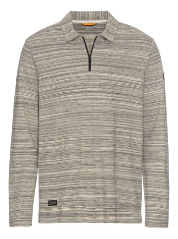Camel Active Langarm Poloshirt mit Cooling Effekt in Creme