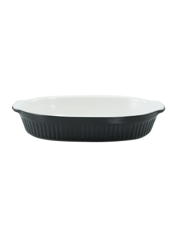 CreaTable Auflaufform Classic Black & White 33,5 x 19 x 5 cm, 1 teilig