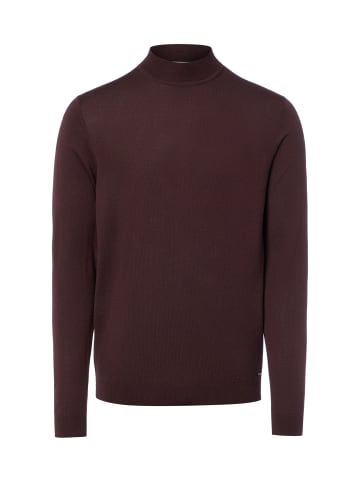 Roy Robson Strickpullover in aubergine - 0001