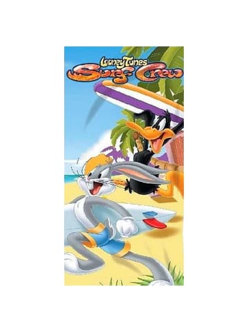 Looney Tunes  Strand-/Badetuch Looney Tunes Surf Crew - (L) 140 cm x (B) 70 cm in Bunt