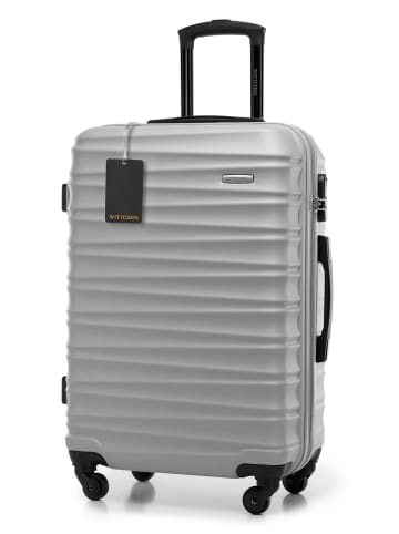 Wittchen MEDIUM SUITCASE FROM ABS WITH LUGGAGE TAG in Grey