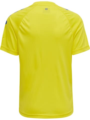 Hummel Hummel T-Shirt Hmlcore Multisport Kinder Schnelltrocknend in BLAZING YELLOW/TRUE BLUE