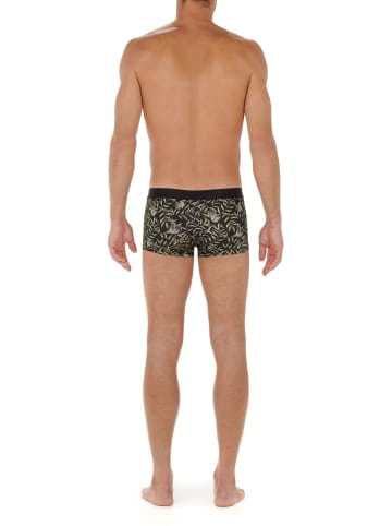 HOM Boxershort 1er Pack in Grün/Schwarz