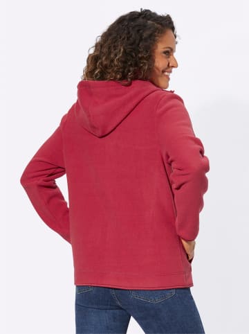 WITT WEIDEN Fleecejacke in kirschrot