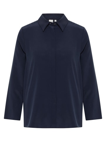 Eterna Bluse LOOSE FIT in navy