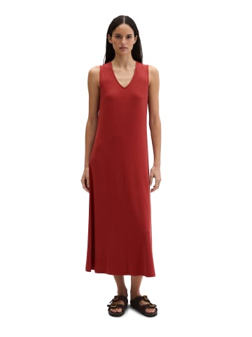 Marc O'Polo V-Neck-Jerseykleid shaped in Tall Poppy
