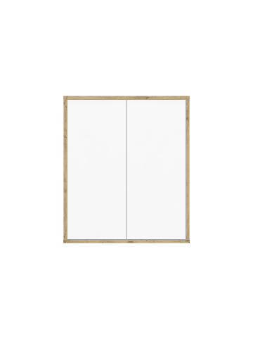 Phoenix Group AG  Wandschrank MORENA mit 2 Türen, Weiß/Eiche