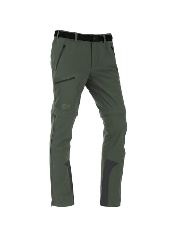 Maul Sport T-Zip Wanderhose Eiger XT elastic mit Logo in Grün