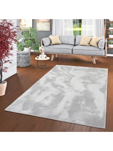 Pergamon Fellteppich Pearl in grau