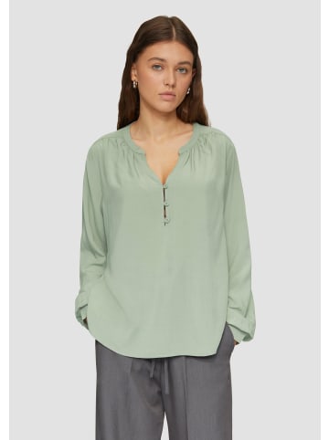 QS Bluse langarm in Grün