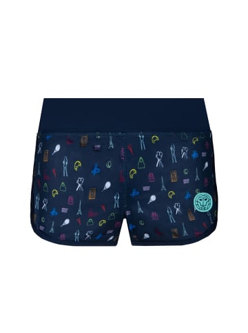 BIDI BADU Imara Tech 2 in 1 Shorts - mixed in dunkelblau/mehrfarbig