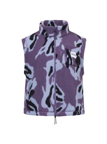 eivy Weste Boxy Sherpa Vest in Purple Stray
