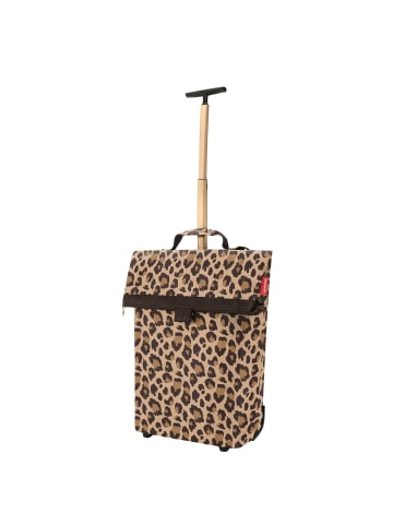 Reisenthel trolley M - Einkaufstrolley 53 cm (herringbone mokka) in frame leo macchiato