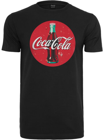 Merchcode T-Shirt "Coca Cola Bottle Logo Tee" in Schwarz