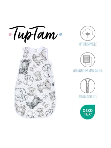 TupTam Baby Ganzjahres Schlafsack Wattiert in beige