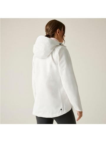 Regatta Hamara IV Outdoorjacke Wasserdicht mit Kapuze in Weiß