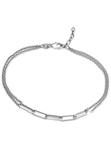 SilberDream Fantasiekettekette Fantasie Armband 925 Sterling Silber ca. 19cm silber