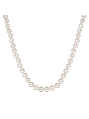 Valero Pearls Kette aus Sterling Silber mit Süßwasser-Zuchtperle in weiß