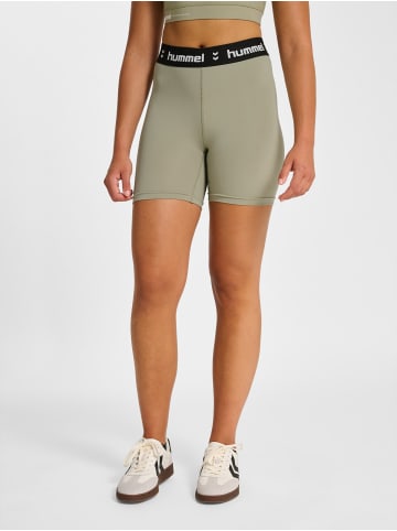 Hummel Tight Kurze Hose Hmlpulse Damen in SEAGRASS