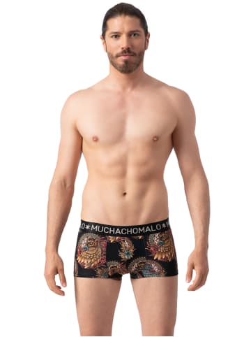 Muchachomalo 2er-Set: Boxershorts in Multicolor/Black