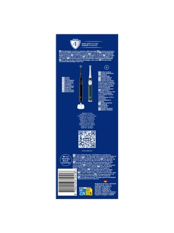 Oral-B Elektr. Zahnbürste "iO2 DUO + 12 Bürsten Ultimative Reinigung" in Schwarz/Grün