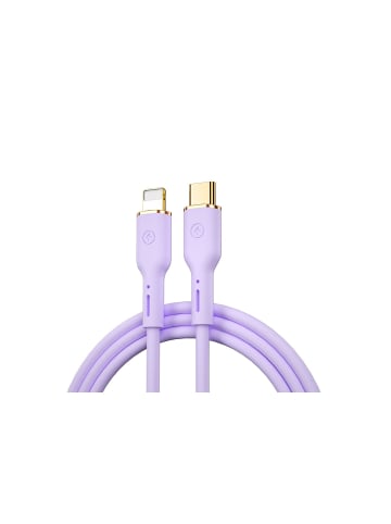 WIWU WIWU Kabel YQ01 USB-C - kompatibler Anschluss mit iPhone 30W 1,2m in Lila