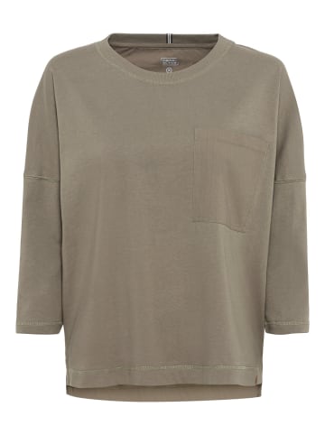 Camel Active T-Shirt mit 3/4- Ärmel in Khaki