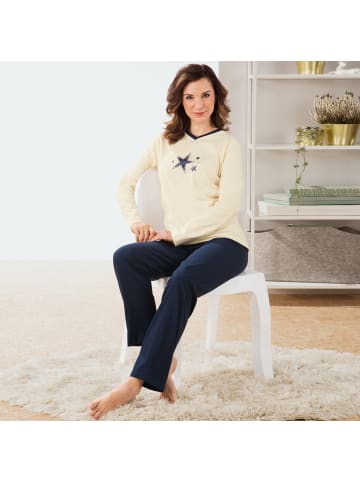 REDBEST Single-Jersey Schlafanzug in marine