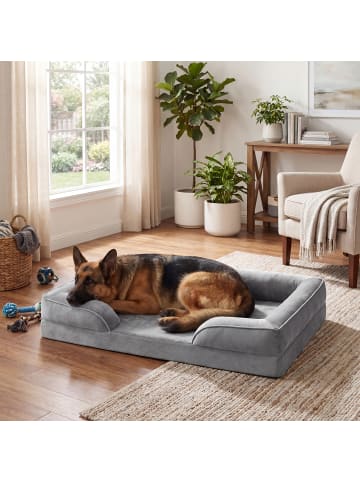 Feandrea Hundebett Blomfy in Hellgrau - (B)122 x (H)17 x (T)85 cm