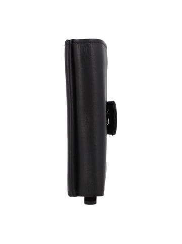 Greenburry Nappa Kreditkartenetui RFID Schutz Leder 8 cm in black