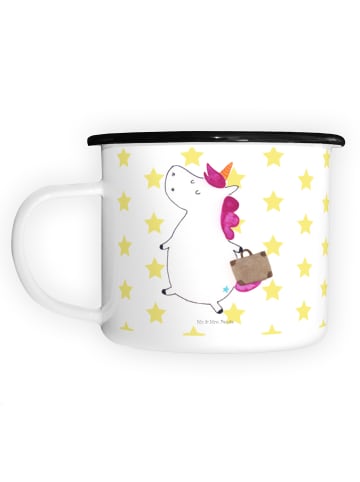 Mr. & Mrs. Panda Becher Einhorn Koffer ohne Spruch in Weiß