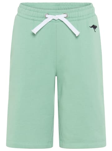 Kangaroos Sweatshorts in grün