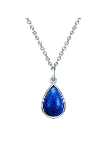 Rafaela Donata Kette mit Anhänger Sterling Silber Lapislazuli in silber