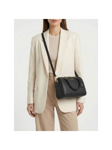 Lazarotti Bologna Leather Bowling-Bag Handtasche Crossbody Leder 26 cm in black