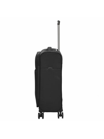 Stratic Light+ - 4-Rollen-Trolley 55 cm S (black) in schwarz