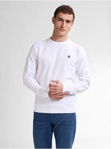 Petrol Industries Sweater mit Logo Seaviewpark in Weiß