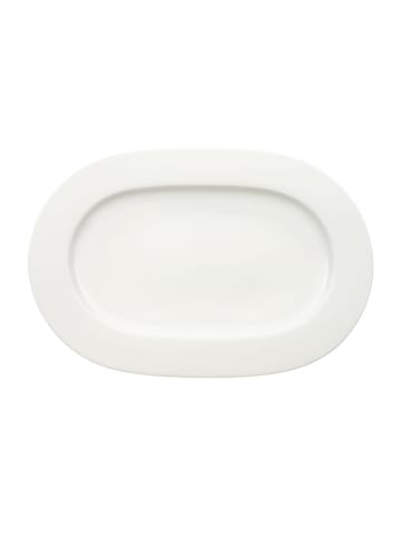 Villeroy & Boch Servierplatte Royal 34,5 x 23,5 weiß in weiß