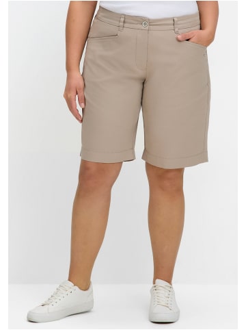 sheego Bermudas in helltaupe