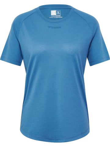 Hummel Hummel T-Shirt Hmlmt Yoga Damen Atmungsaktiv Leichte Design in CORONET BLUE