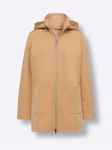 Sieh an! Softshelljacke in camel