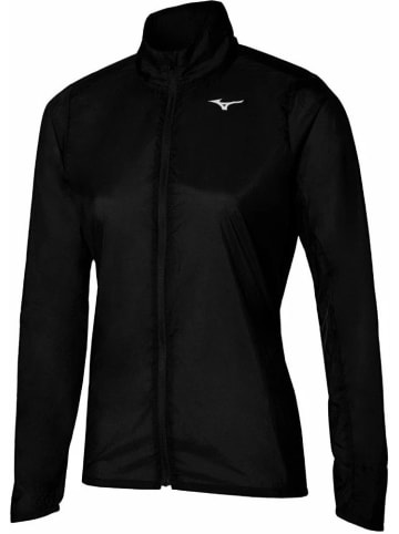 Mizuno Trainingsjacke in Schwarz